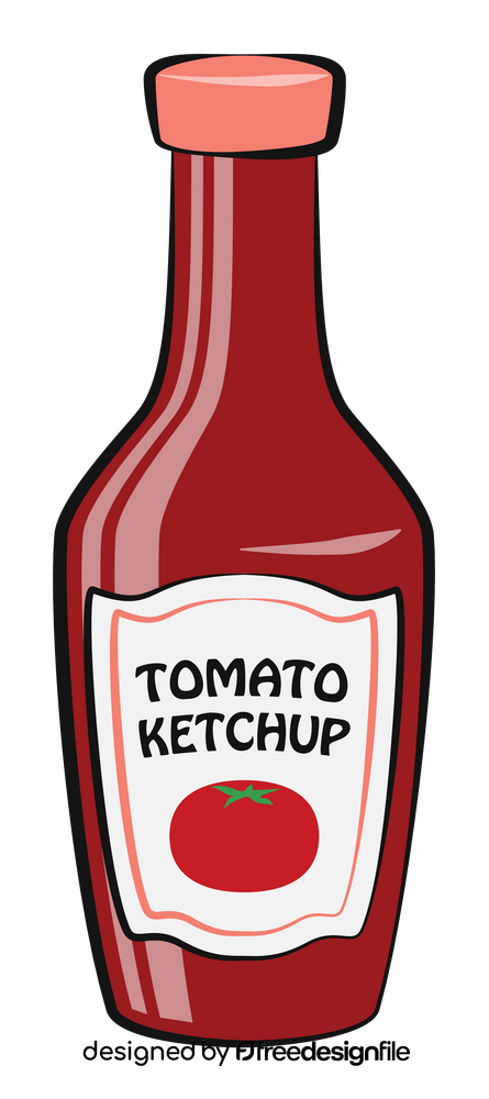 Ketchup clipart