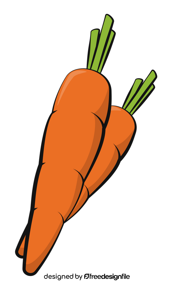 Carrot vegetable clipart
