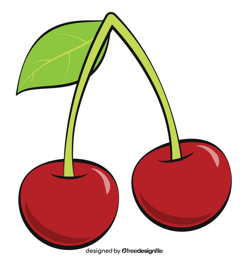 Cherry fruit clipart