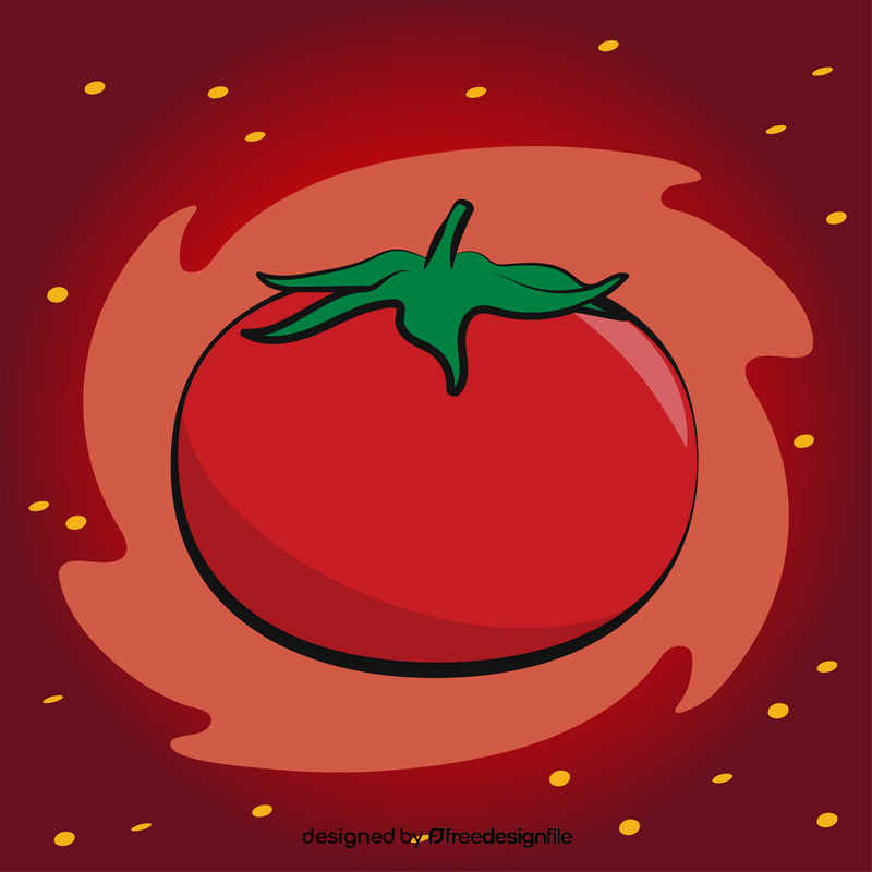 Tomato vegetable vector