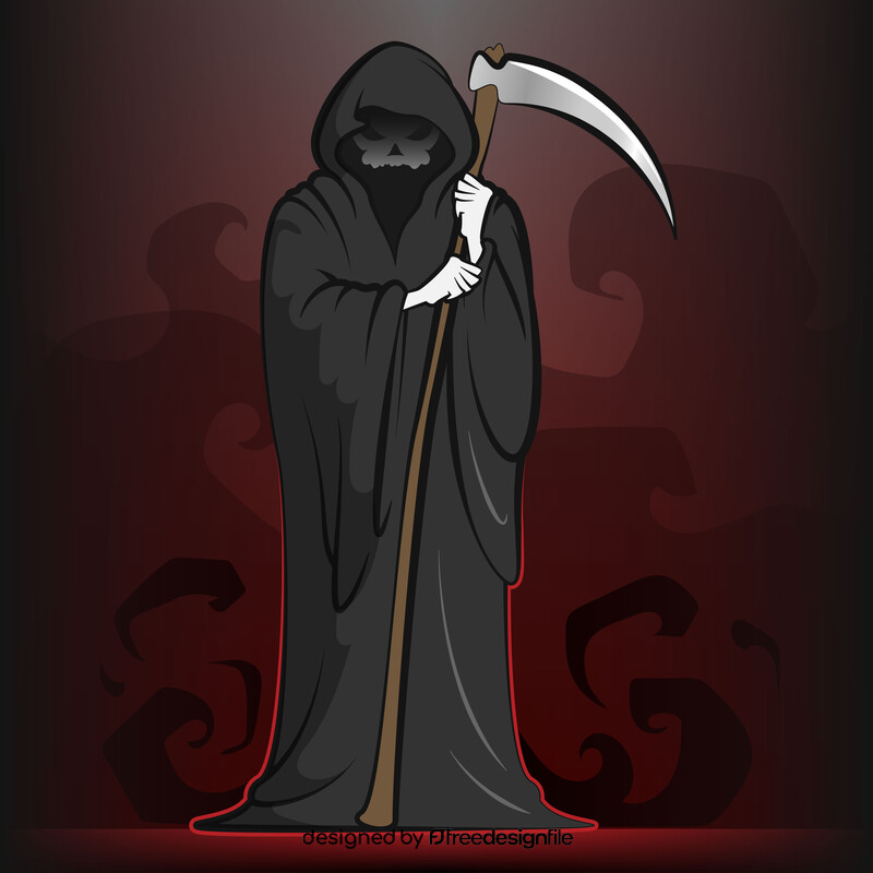Grim reaper vector