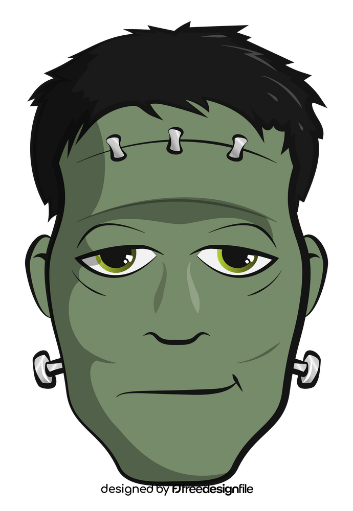Frankenstein head clipart