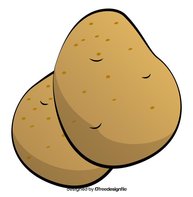 Potato vegetable clipart