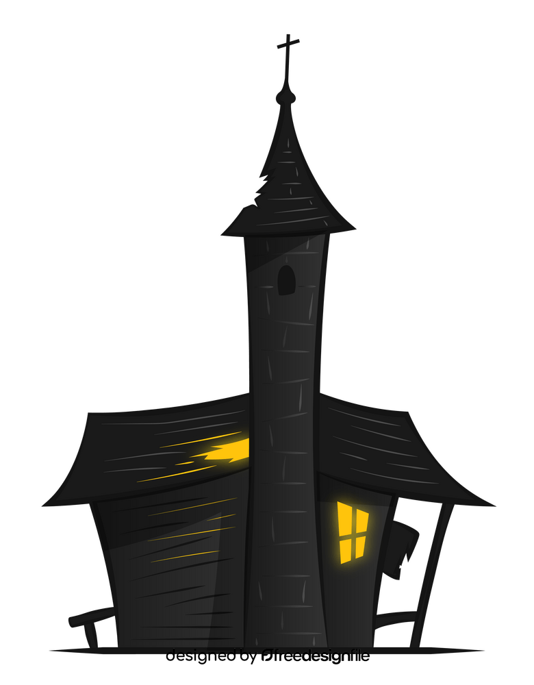 Haunted house clipart
