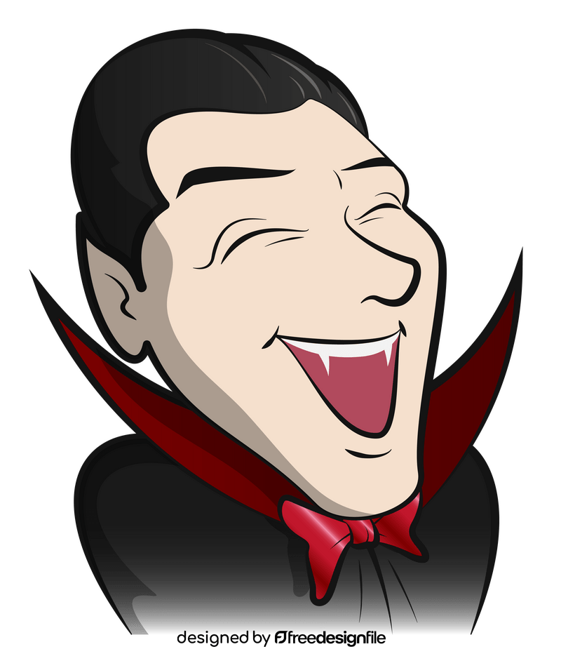 Dracula vampire clipart