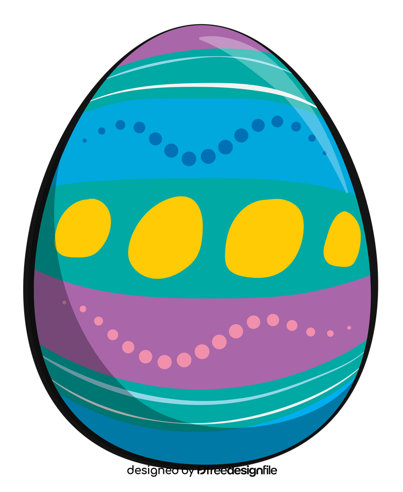 Easter egg clipart