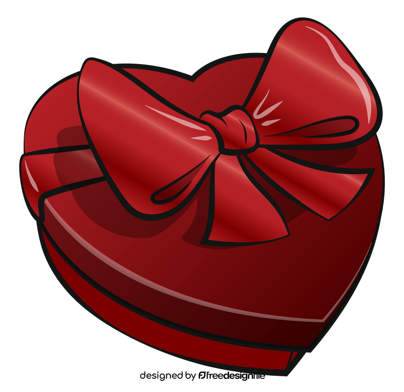 Valentines day gift clipart