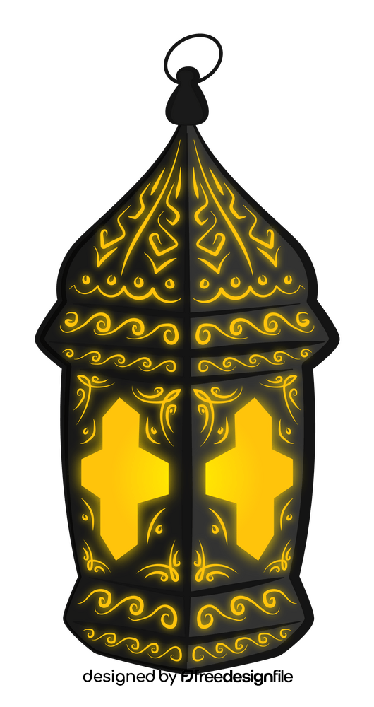 Ramadan lantern clipart
