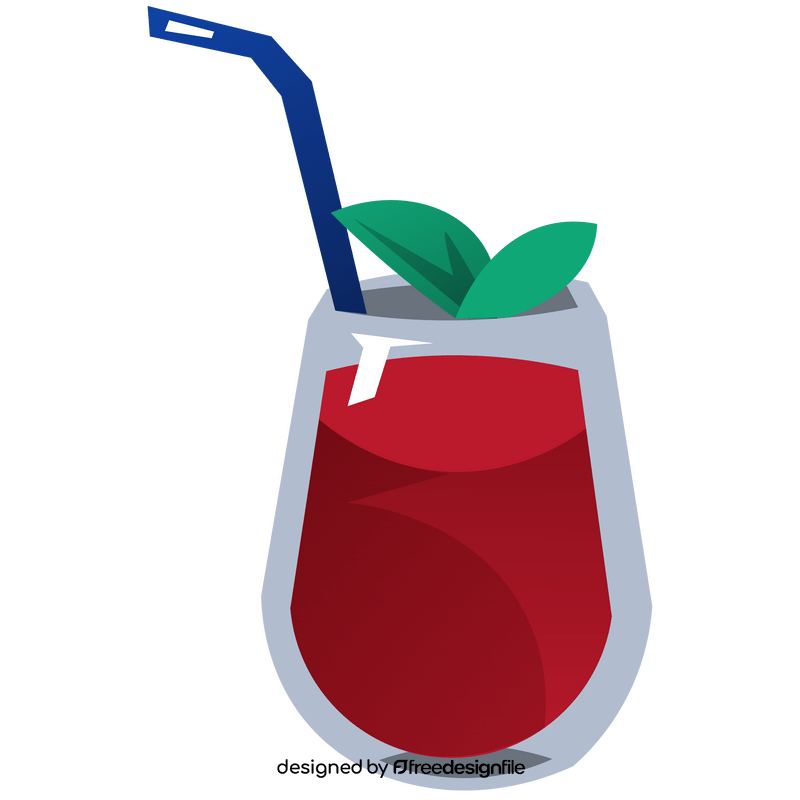 Tropical cocktail clipart