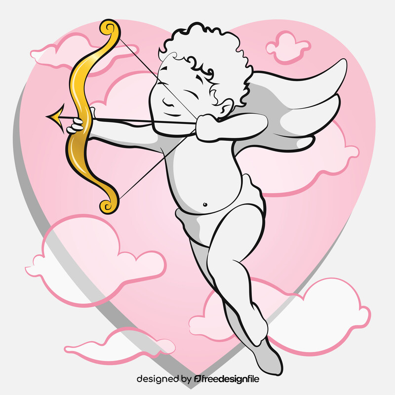 Valentines Day Cupid vector