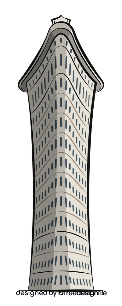Flatiron building clipart