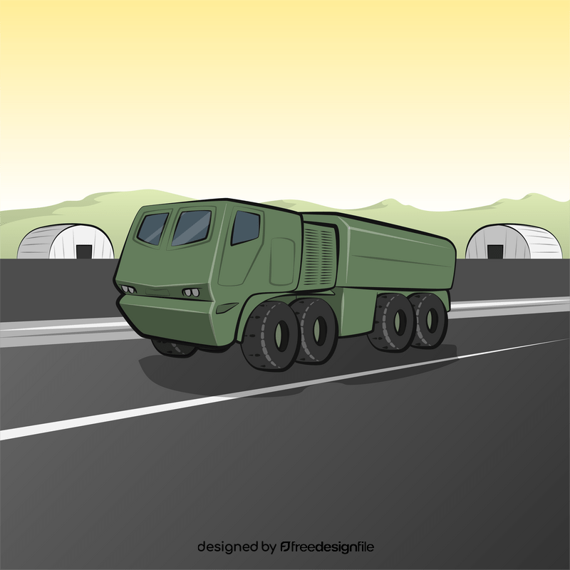 Armored vehicle vector