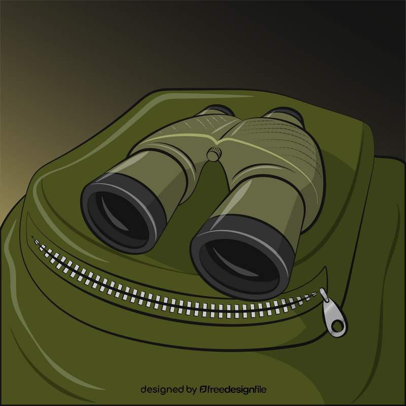 Binoculars vector