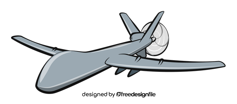 Military drone clipart