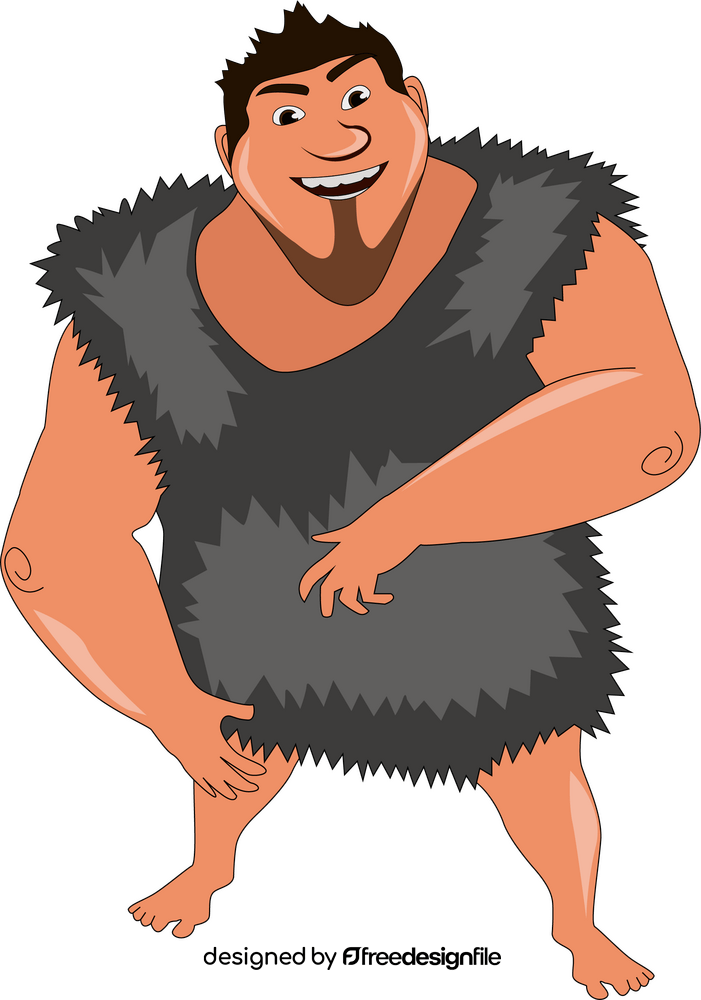 Grug the Croods clipart