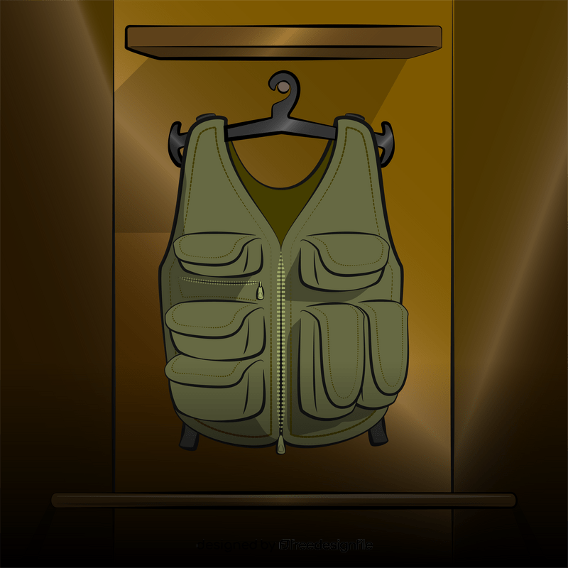 Tactical vest vector