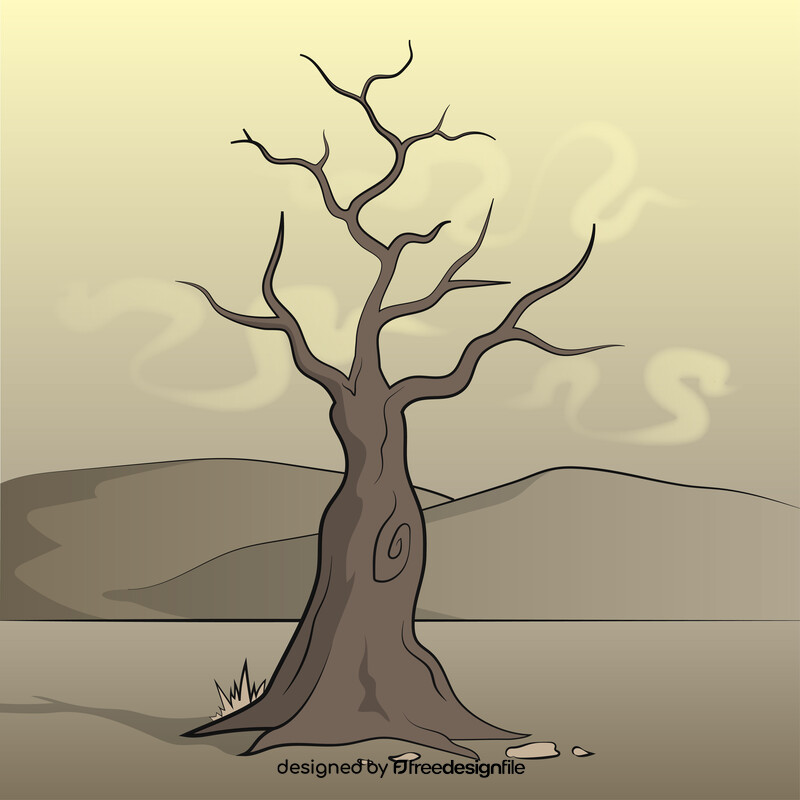 Leafless tree vector