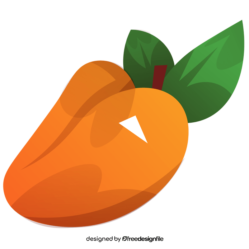 Mango fruit cartoon clipart