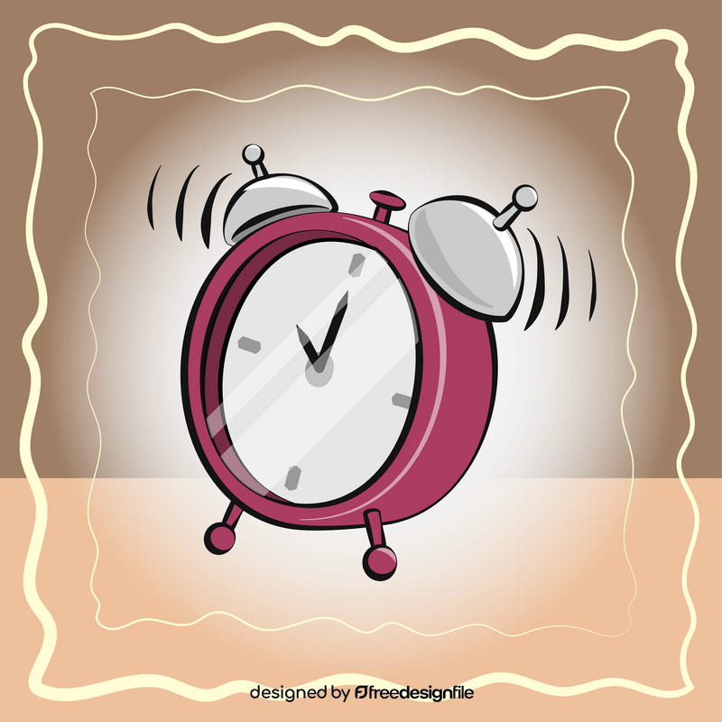 Alarm clock vector