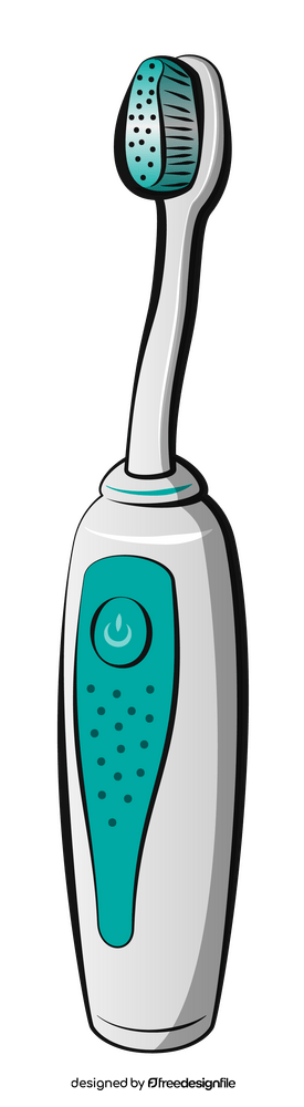 Electric toothbrush clipart