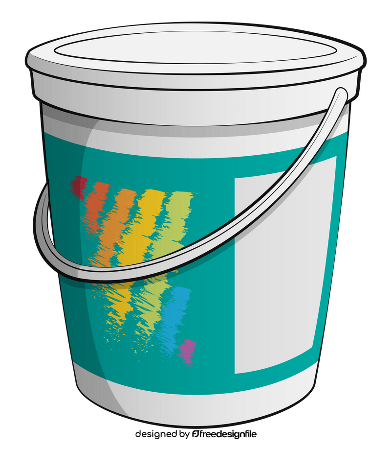 Paint bucket clipart