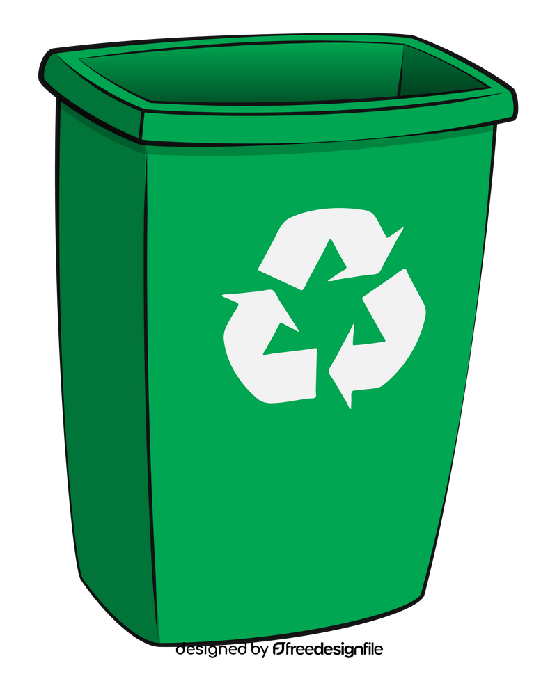 Recycle bin clipart