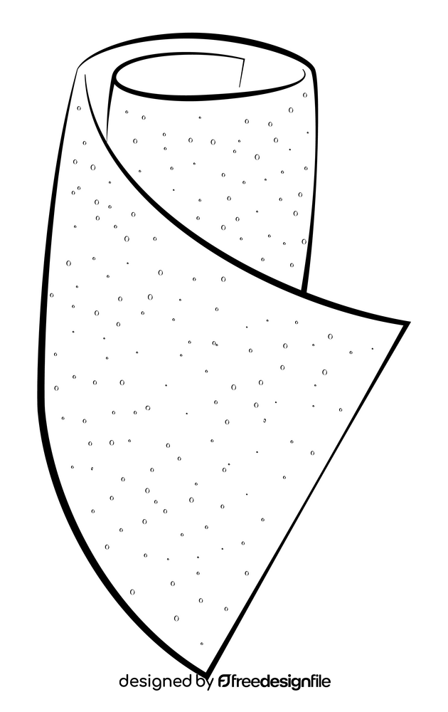 Sandpaper drawing black and white clipart