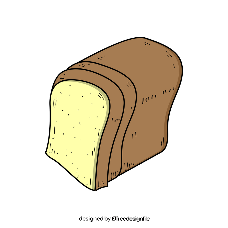 Bread drawing clipart