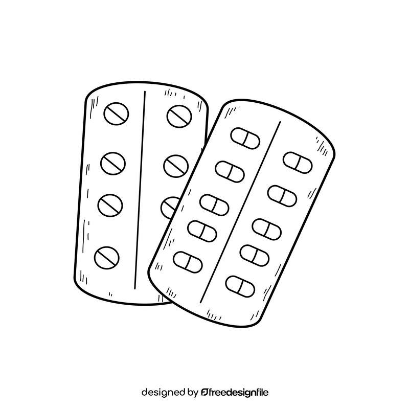 Tablets drawing black and white clipart