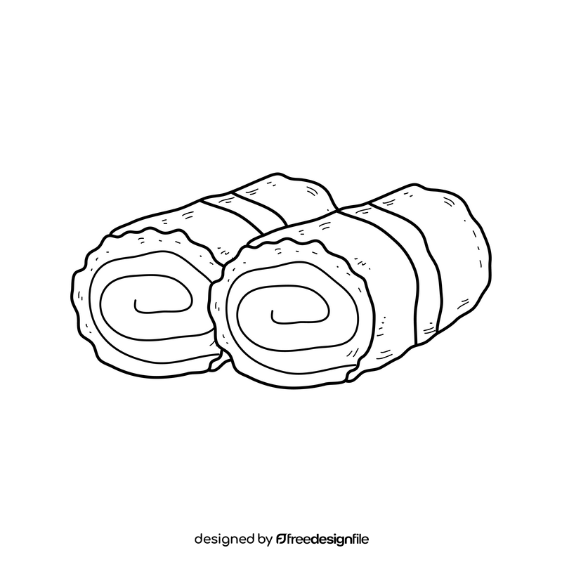 Towels drawing black and white clipart