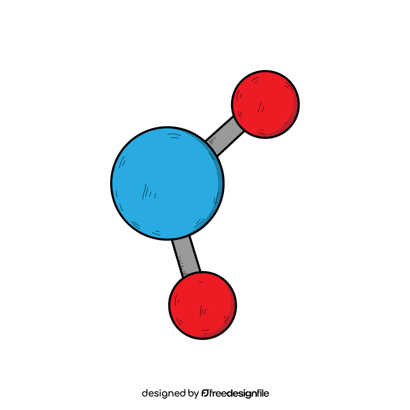 Chemical bond drawing clipart