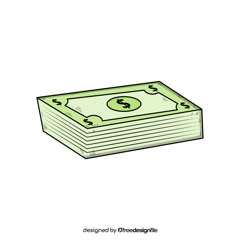 Money drawing clipart
