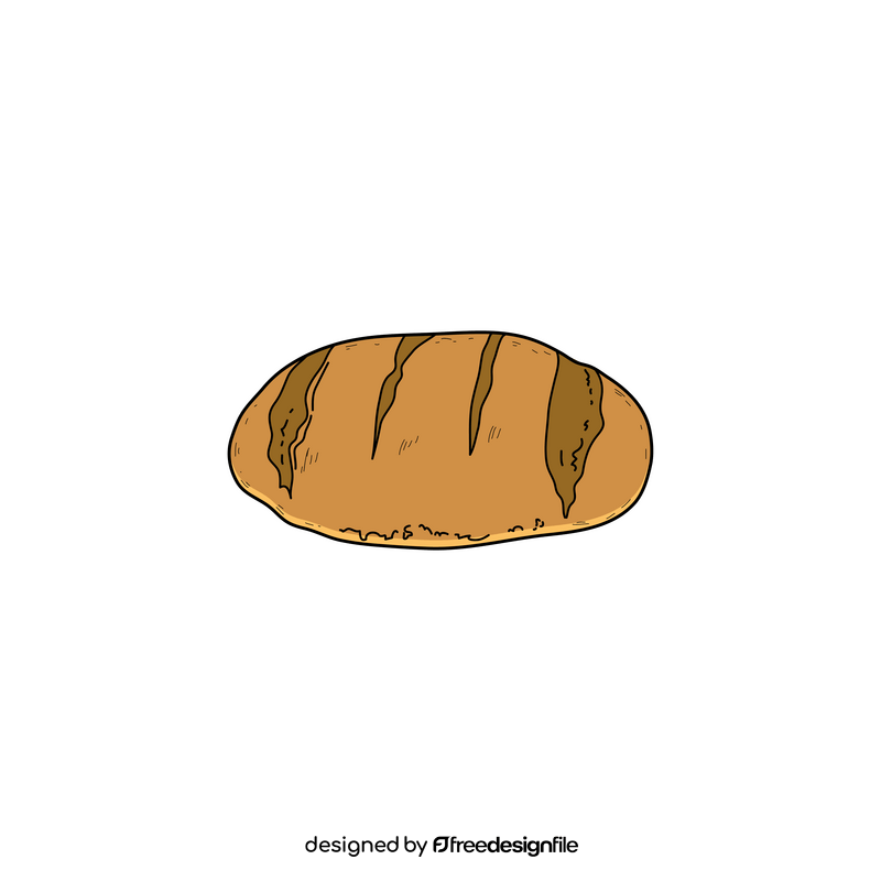 German bread drawing clipart