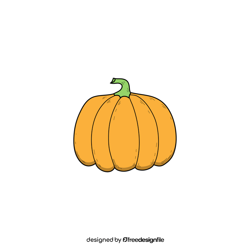 Pumpkin drawing clipart