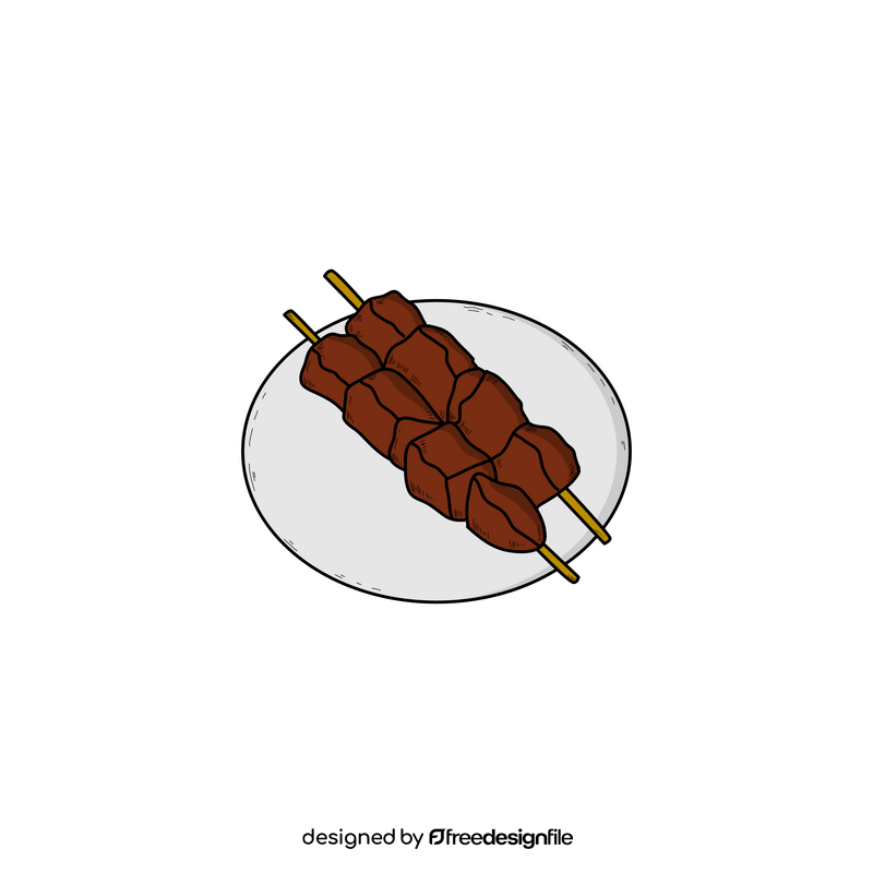 Kebab drawing clipart