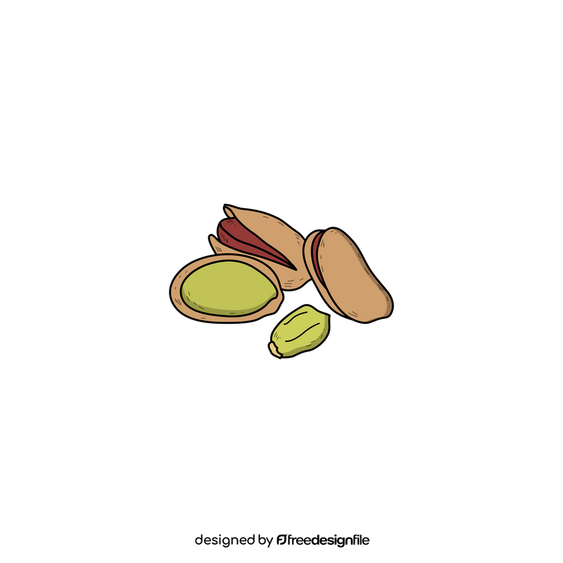 Pistachio drawing clipart