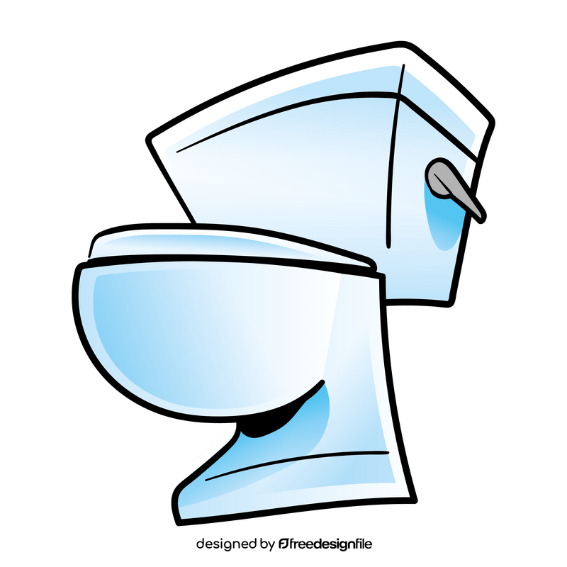 Toilet cartoon clipart