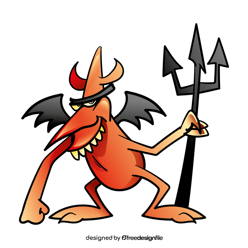 Devil cartoon clipart