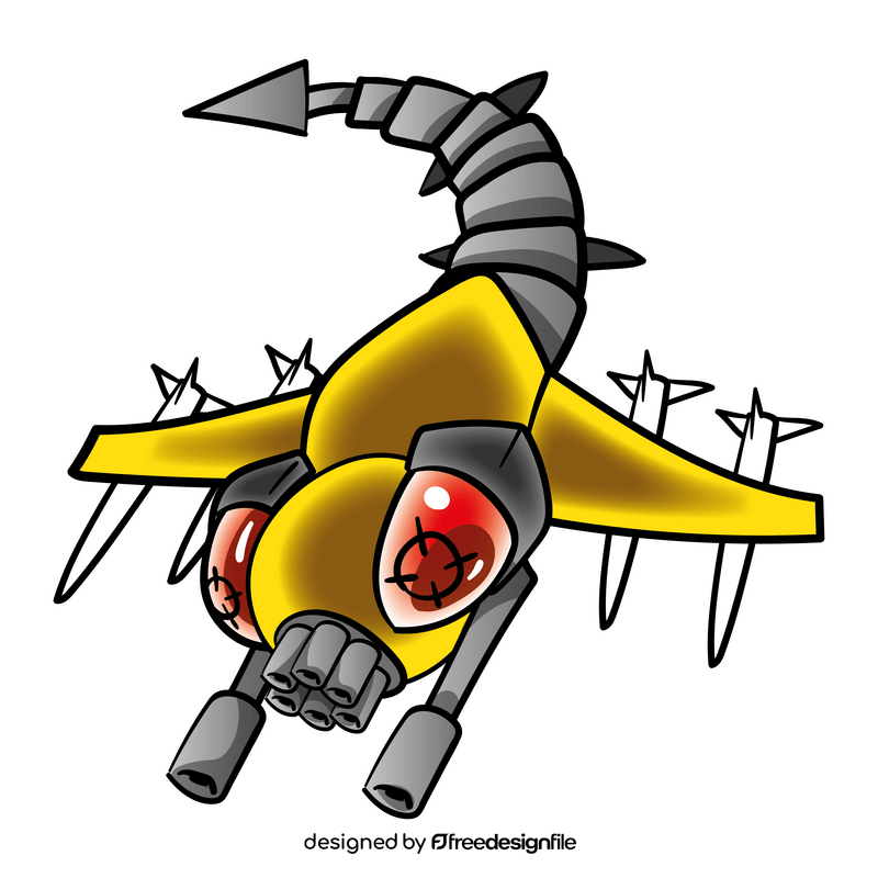 Dragonfly cartoon clipart