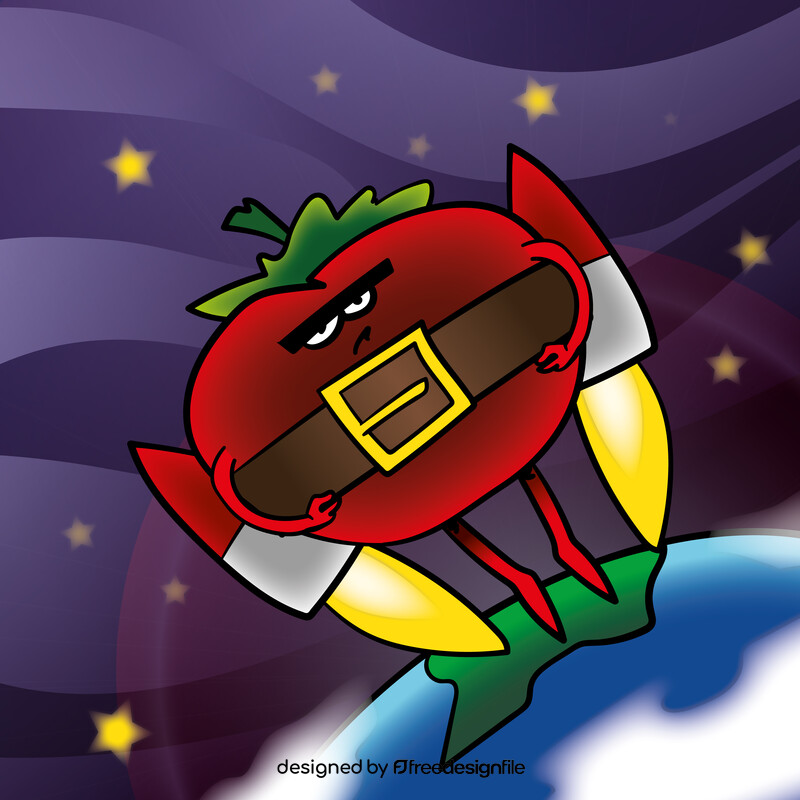 Tomato cartoon vector