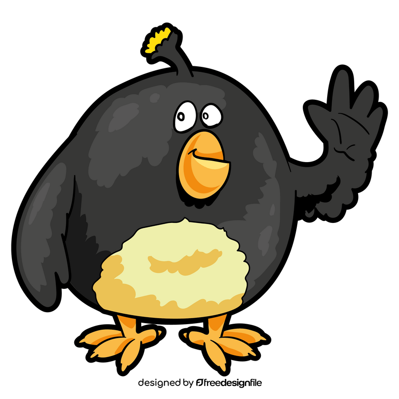 Angry birds cartoon clipart