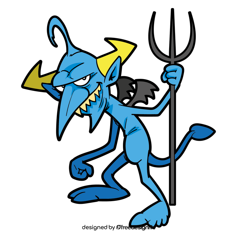 Devil cartoon clipart