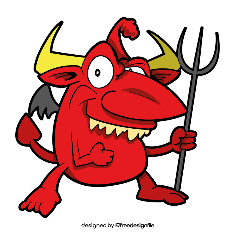 Devil cartoon clipart