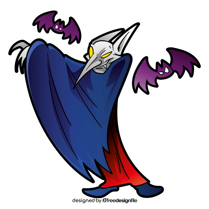 Vampire cartoon clipart