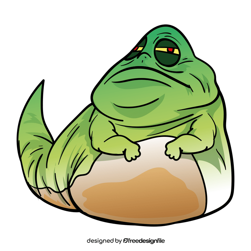 Jabba the Hutt cartoon clipart