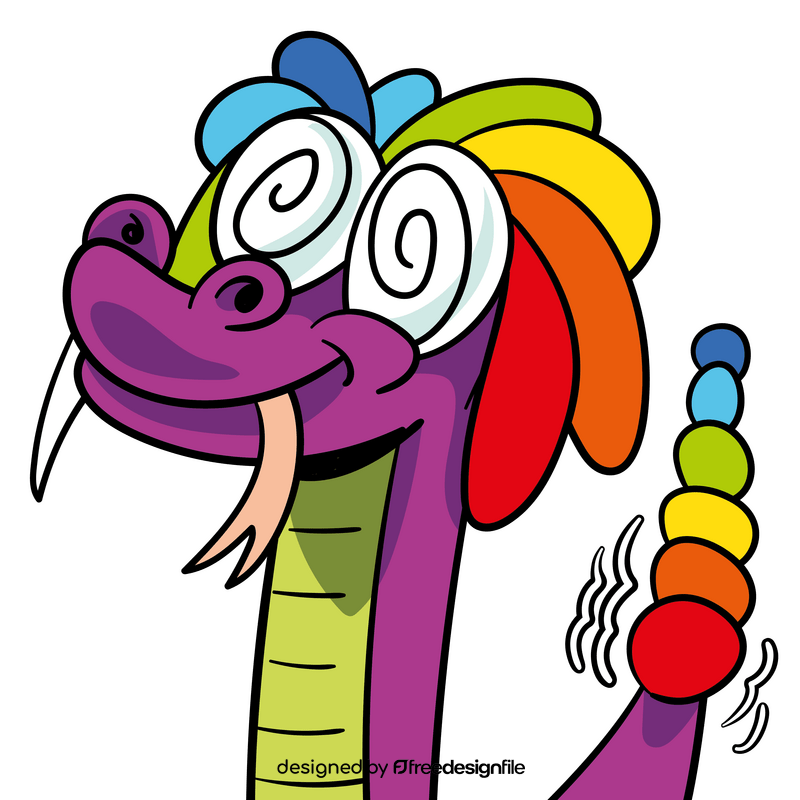 Snake cartoon clipart