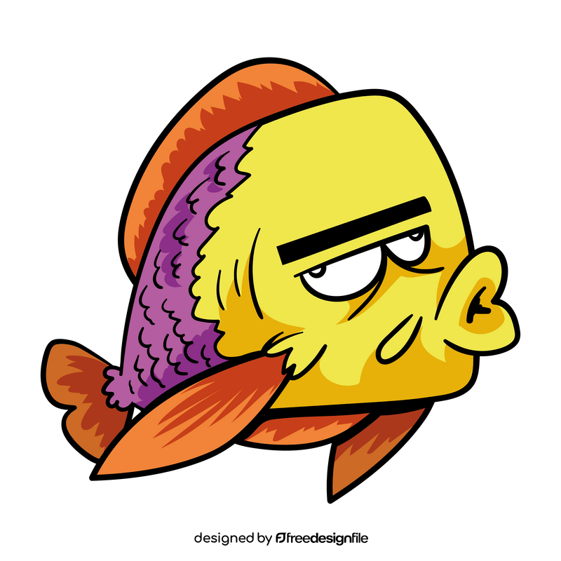 Fish cartoon clipart