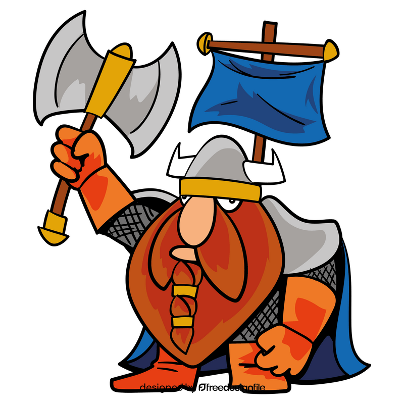 Fantasy dwarf cartoon clipart