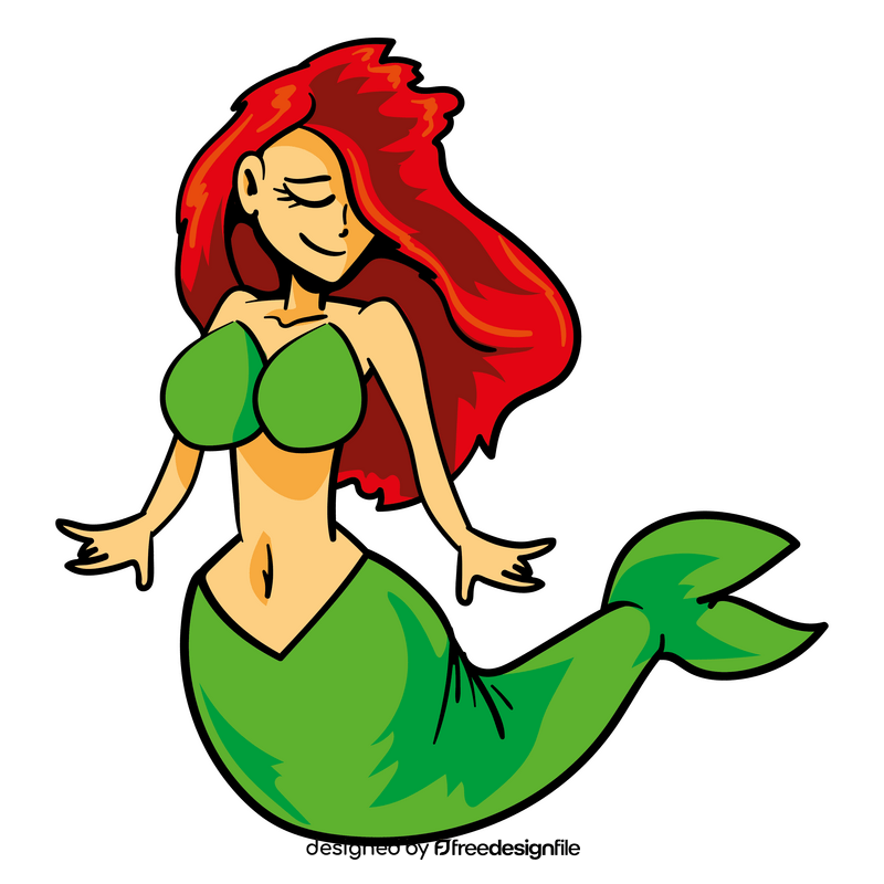 Mermaid cartoon clipart