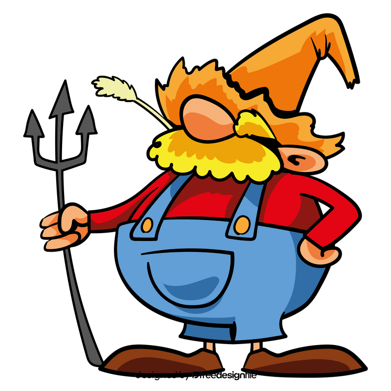 Farmer cartoon clipart